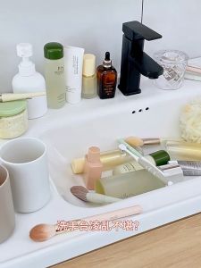 [SG Stock] Suction Toothbrush Holder /Punch-Free Wall Mounted Storage Box/ Self-draining Toothpaste/Razor Holder