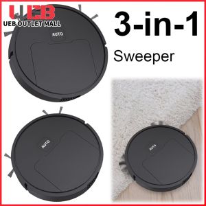 Automatic Robotic Vacuum with Strong 1000Pa Suction USB Rechargeable for Easy Home Maintenance