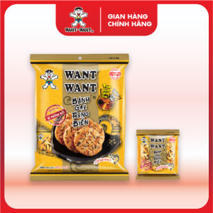 Bánh Gạo Want Want Rong Biển Vị Sốt Cá Ngừ Bonito Gói To 88g 118g