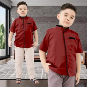 Line Girl-84 Gamis anak Perempuan 5-9 THN Realpic TIDAK DAPAT PASHMINA Size M-L