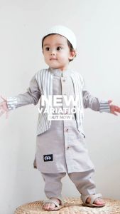 BAJU KOKO ANAK SET KOKO ATHALLA DEALOVA 3.0 CUTE KIDS USIA 3 BULAN-6 TAHUN