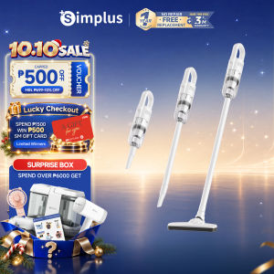 Simplus 3 in 1 Cordless Vacuum Cleaner 8000Pa Strong Suction Handheld Lightweight with HEPA F8 Filter Type-C Charging