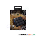 SAMSUNG Portable SSD T7 Shield 4TB (Black) USB 3.2 Gen.2 (10Gbps) ( เอสเอสดีพกพา ) External SSD // Read/Write 1,050/1,000 MB/s /RoHS2. 