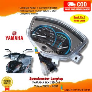 Speedometer YAMAHA MX Old Lama (Tahun 2005 - 2010) - Spidometer Spido Assy Kilometer KM Full Set Mika Kabel