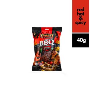 READY STOK  HILMIES bbq seasoning  powder HILMIES (Red Hot & Spicy - 40g)suitable for marinate lamb chicken beef & seafood