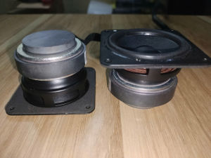 Củ loa toàn dải tháo loa 2.25inch 4Ohm 10W  từ kép  châm lớn loa chất lượng cao . Giá 1 cái