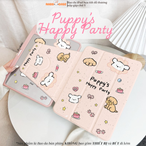 Bao da iPad xoay 360 độ in hình cute mặt lưng chống ố Gen 7/8/9/10/11(A16) Air 3/4/5/6 Pro 11/12.9/13 inch Mini 6/7