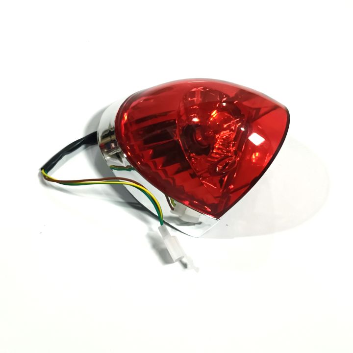 ebike tail light optional bulb 48volts or 12volts system commonly