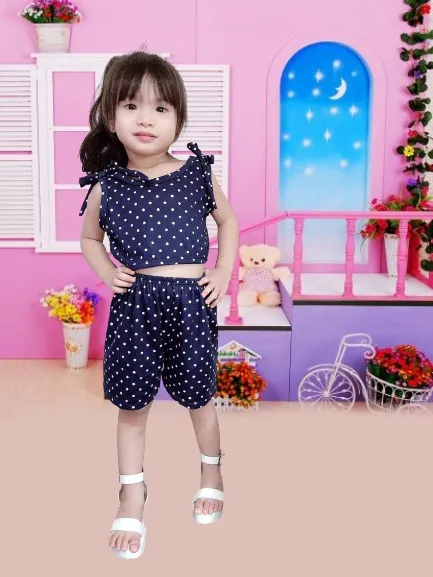 Yassi Terno For Girls 2-4 Yrs Old High Quality Baby Clothes Set