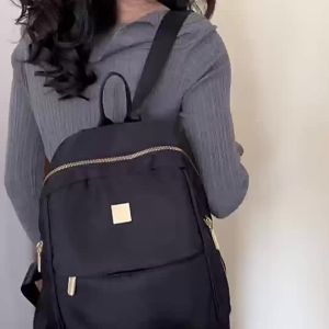 JNK #C9810 Ladies Fashion Korean Style Backpack Trendy Nylon Bag