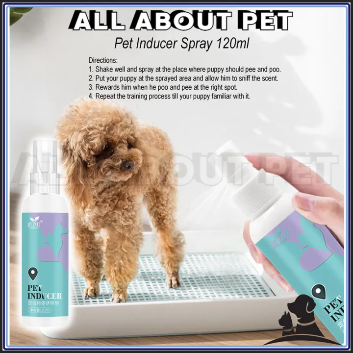 120ml Pet Potty Inducer Spray Restrict Spray Puppy Dog Cat Toilet ...