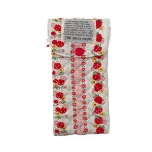 NEEUJ แมวคิตตี้ กระเป๋าแว่นตาผ้า บรรจุผ้าฝ้าย การ์ตูน กล่องแว่นกันแดด น่ารัก น้ำหนักเบา ที่เก็บแว่นตา ของใช้แว่นตา