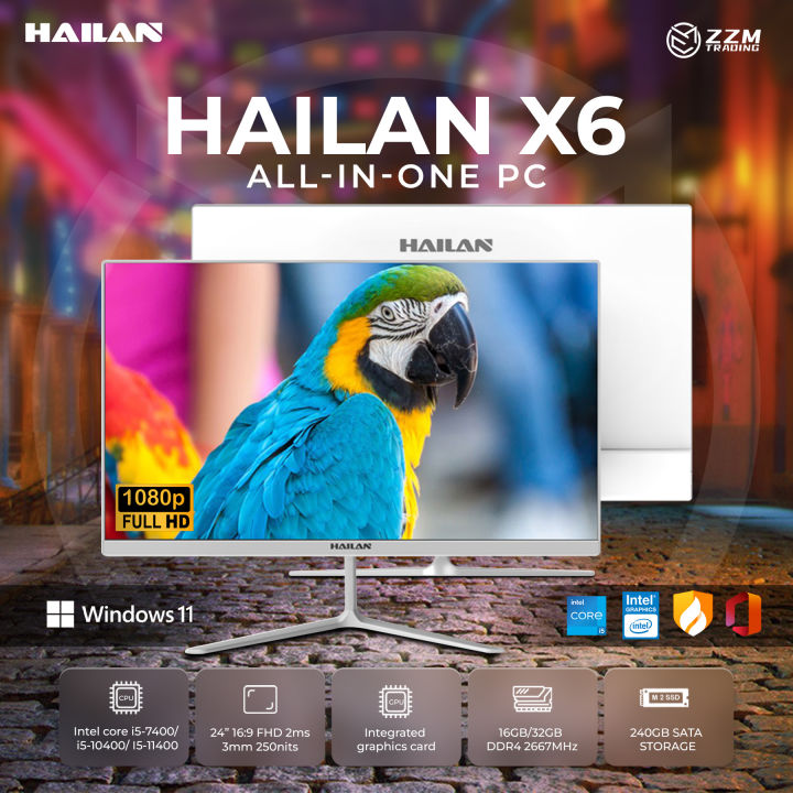 I5 10400 Intel I5 Uhd Graphics HAILAN X6 ALL-IN-ONE I5-10400 UHD
