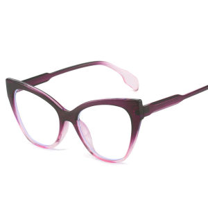 (GENTLE MOSCOT) New Fashion Cat Eye Anti Blue Light Glasses Replaceable Lens Vintage Eyeglasses Frames