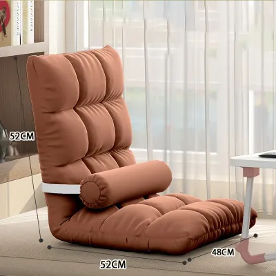 𝑪𝑶𝑼𝑵𝑻𝑹𝒀 Adjustable Lazy Sofa Foldable Tatami Sofa Single Sofa Chair Cushion Balcony Cushion Integrated Pad Window Seat Sofa Kids Reading Lazy Chair 懒人沙发