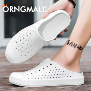 ORNGMALL Summer Men and Women Shoes Unisex Fashion Sandals Beach Shoes House Slippers Cool Non-slip Flip Flops Slip-On Lazy Shoes 36-45