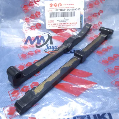 PAKET SET RANTAI KETENG KAMPRAT + KARET LIDAH TENSIONER SUZUKI SMASH 110 TITAN SHOGUN 125 RANTE KIT
