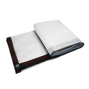 Transparent rainproof tarpaulin heat preservation transparent tarpaulin rainproof tarpaulin heat preservation tarpaulin for flower cultivation windproof and heat preservation tarpaulin for pavilions