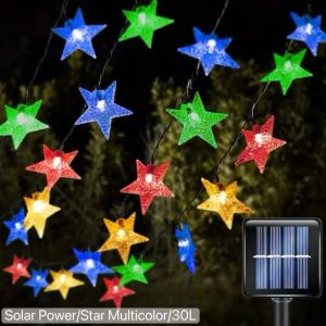 Xmas Lights Outdoor Waterproof Christmas Lights For Xmas Tree Decor String Lights Christmas Lights Solar Outdoors LED Lights Strip Light Solar Christmas Decor Solar Lights With Solar Panel Solar Light Piso Sale Christmas Light For Tree Xmass Light Solar