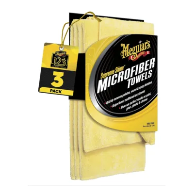 Meguiars X2020 Supreme Shine Microfiber Towels 3 packs