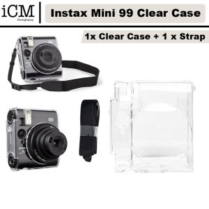 Fujifilm Instax Mini 99 Clear Protective Camera Case With Shoulder Strap