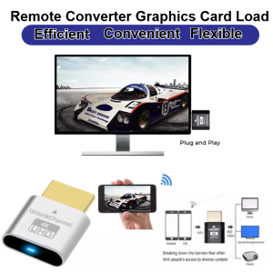 Graphics Card to TV Streaming and Monitor Resolution Converter Remote Graphics Card Load Converter