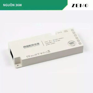 Mẫu công trình: Bộ chuyển đổi nguồn đèn led 12V/24V nguồn nhựa