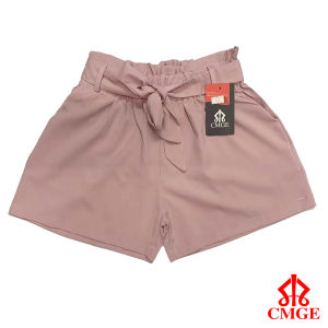 CMGE Fashion High Waist Candy Plain Shorts With Tali Free size (25 up to 32 ) #G03