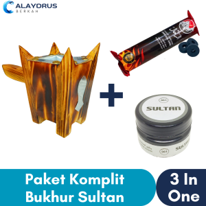 Paket 3in1 Bukhur Buhur Dupa Bakhor Arab Lengkap Komplit Beragam Varian Hajar Aswad / Maghribi / Oud Bukiyah / Al Madinah / Oud Gaharu / Al Khanjar 30 Gram Free Tempat Bukhur Dan Arang Magic - Bukhoor Bukhor Bakhoor Bakhor Gaharu Asli Original Arf