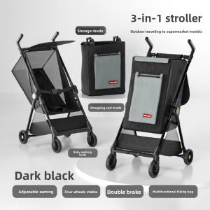 NEXASHOP Portable Baby Stroller with Storage Bag Foldable Design Travel Stroller Space Saving Lightweight Frame Lightweight Stroller For Baby
