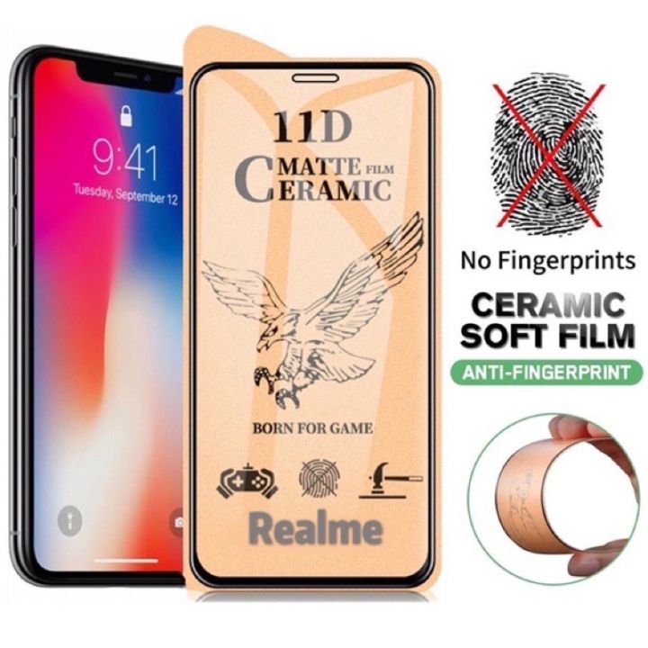 Ceramic Matte Film Tempered Glass For Infinix Smart Smart S5