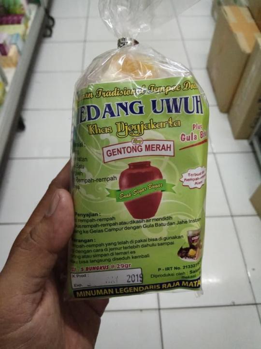 Wedang Uwuh Cap Gentong Merah Khas Yogyakarta Lazada Indonesia
