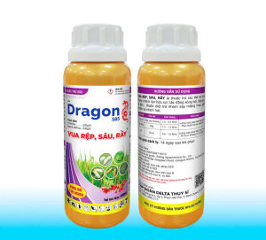 Dragon VUA RỆP-SÂU-RẦY Chai 450ml thành phần Frofenofos 500g/ lít Đặc trừ sâu đục thân sâu đục cành muỗi hành sâu cuốn lá bọ xít muỗi mọt đục cành rệp sáp