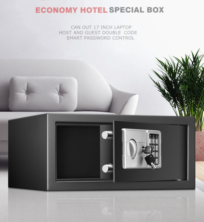 Security Safe Box All Steel Digital Electronic Keypad LockAnti-theft ...