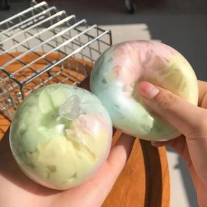 CHIC HUT Hand Relax Crispy Skin Ball Squishy Toy Handmade Cracking Wax Ball Boys Girls Colorful Sensory Fidget Ball Home Office