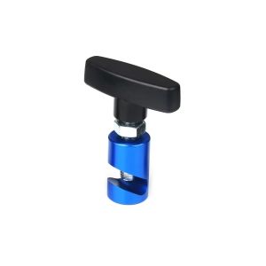 DOOUR Thân nhôm Giá đỡ nắp capo Tay cầm chữ T Kẹp điều chỉnh được Kẹp ống giảm chấn khí Phụ kiện Khe cắm mở Kẹp cố định mui xe Phù hợp phổ quát