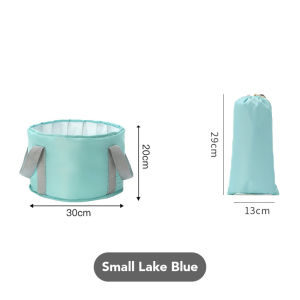 Foldable Foot Bath Water Bucket Folding Foot Spa Basin Barrel Insulation Foot Bath Bag Portable Five-Layer Insulation