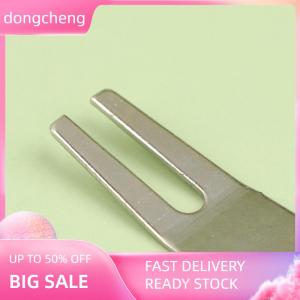 dongcheng Zinc Alloy Golf Fork Line Divot Repairing Curved Fork Tool Green Repair Tool