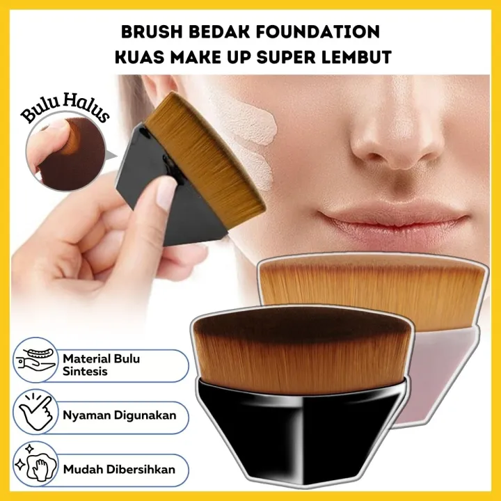 Brush%20Bedak%20Foundation%20Bentuk%20Oval%20/%20Alat%20Bantu%20Untuk%20Meratakan%20Riasan%20Wajah%20Super%20/%20Mini%20Portable%20-%20Image%202