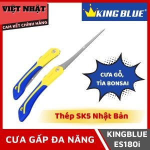 Cưa gấp đa năng Kingblue ES180i sử dụng thép SK5 Nhật Bản chuyên dùng cưa gỗ-tỉa bonsai