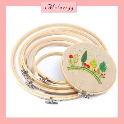 Wooden Embroidery hoop/Ram Sulam Bulat Berkayu / Cross stitch hoop/ Pemidang Kayu / Ram