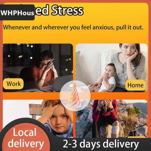 [COD] WHPHous Ship within 24 hours 3D Printed Spiral Cone Toy Fidget Toy Impossible Pyramid Passthrough Sculpture Mini Vortex Thread Illusion For Kids And Adults