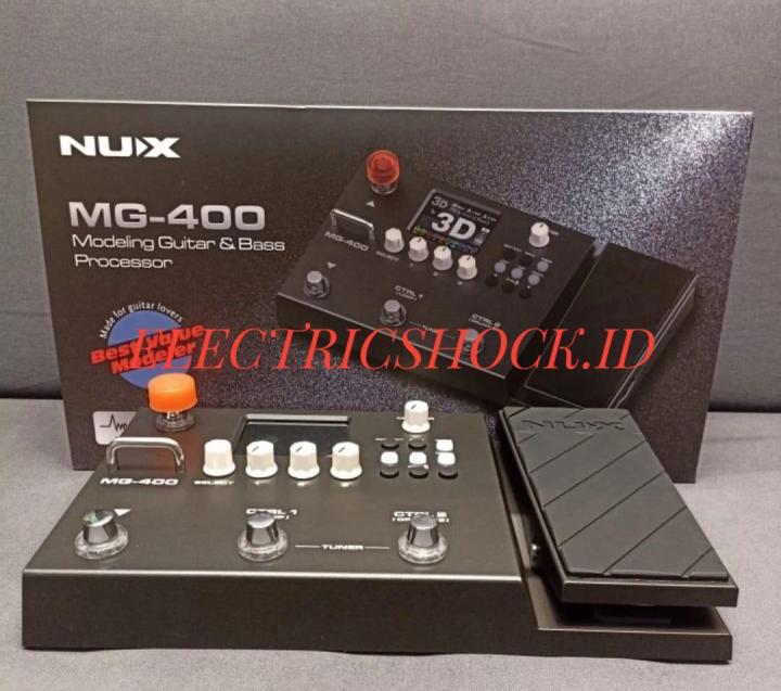 NUX MG-400 モデリングギター＆ベースプロセッサー マルチエフェクター