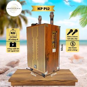 Loa Kẹo Kéo KP-P12 1 Bass 30 1 Trung 1 Treble Âm Thanh Mạnh – Bass Sâu Kết Nối Bluetooth - Usb Sd Card.