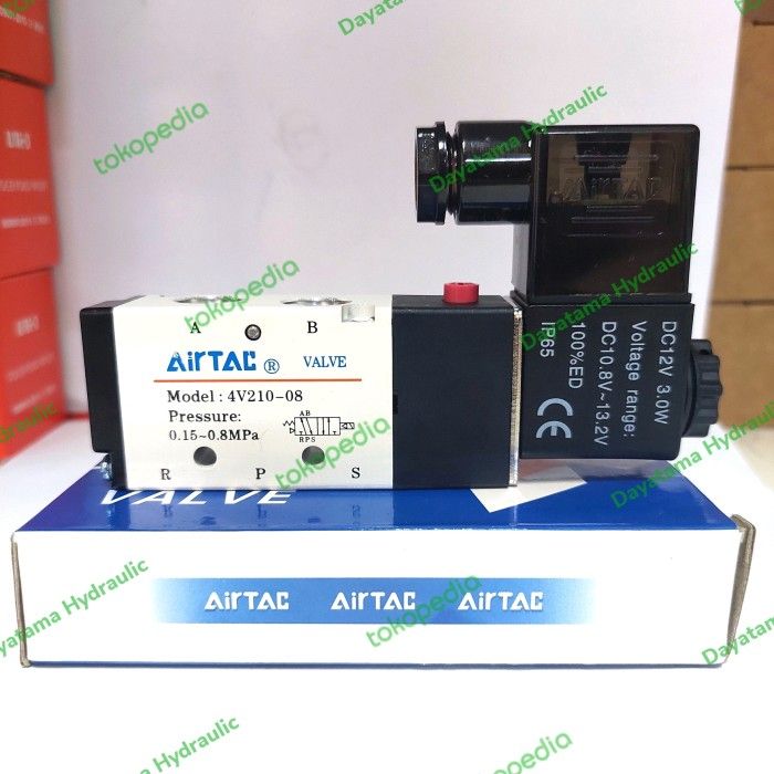 Selenoid Valve AIRTAC 4V210-06 24 VDC - PT. MURI SUKSES MANDIRI