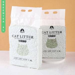 Cat Litter Tofu 6L Food Plant Tofu Residue Made Cat Sand Tofu Cat Litter Sand Deodorant Cat Litter