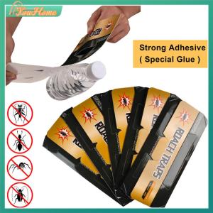 【Fast Delivery】 100Pcs Cockroach Traps Sticky Baited Cockroach Traps Sticky Cockroaches Catcher Long Lasting for Restaurant Factory 【Arrive 1-3 Days】