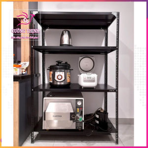 Kệ Sắt V Lỗ 2-3-4-5 Tầng.Rộng 04m x Dài 06m x Cao 06m-08m-1m-12m – Lắp Ghép Đa Năng