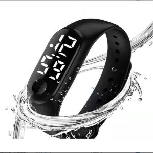 Mens Multifunctional Electronic Watch Waterproof Sports Watches Noctilucent
