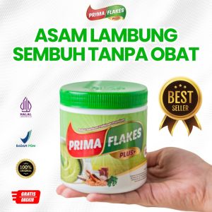 Primaflakes Gandum Talbinah Sereal Sehat Ampuh Mengatasi Asam Lambung Gerd Dan Maag Asli 1 PCS Halal